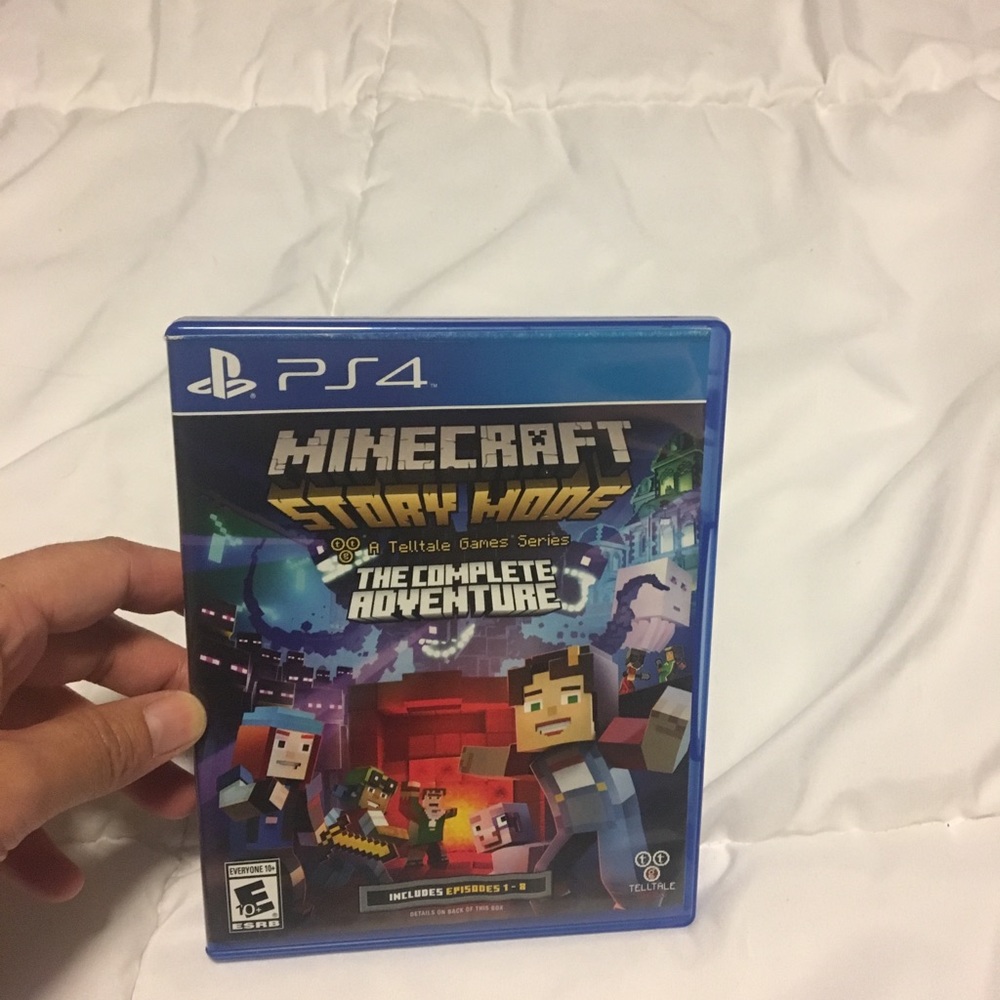 PS4- Minecraft Storymode-Excellent Condition-